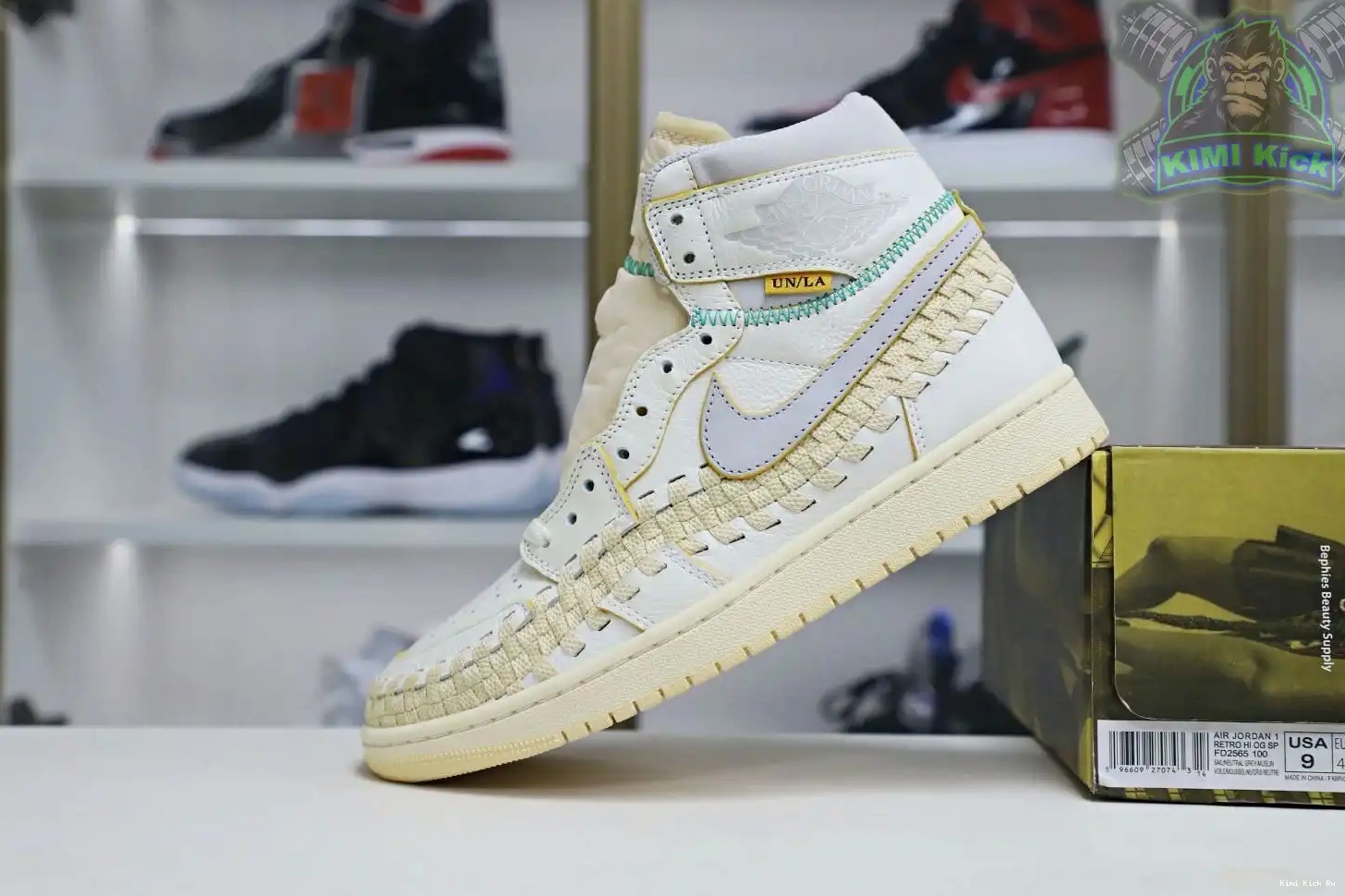 Beauty High x Summer'96 Jordan 1 Kimikick Bephies Jordan Union OG Air x Supply 0416